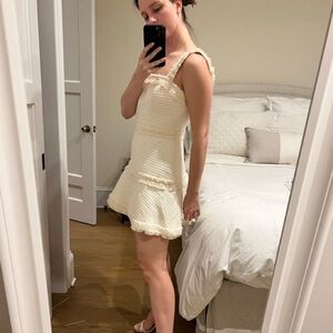 ALEXIS tweed mini dress